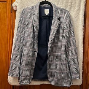 Gap plaid blazer